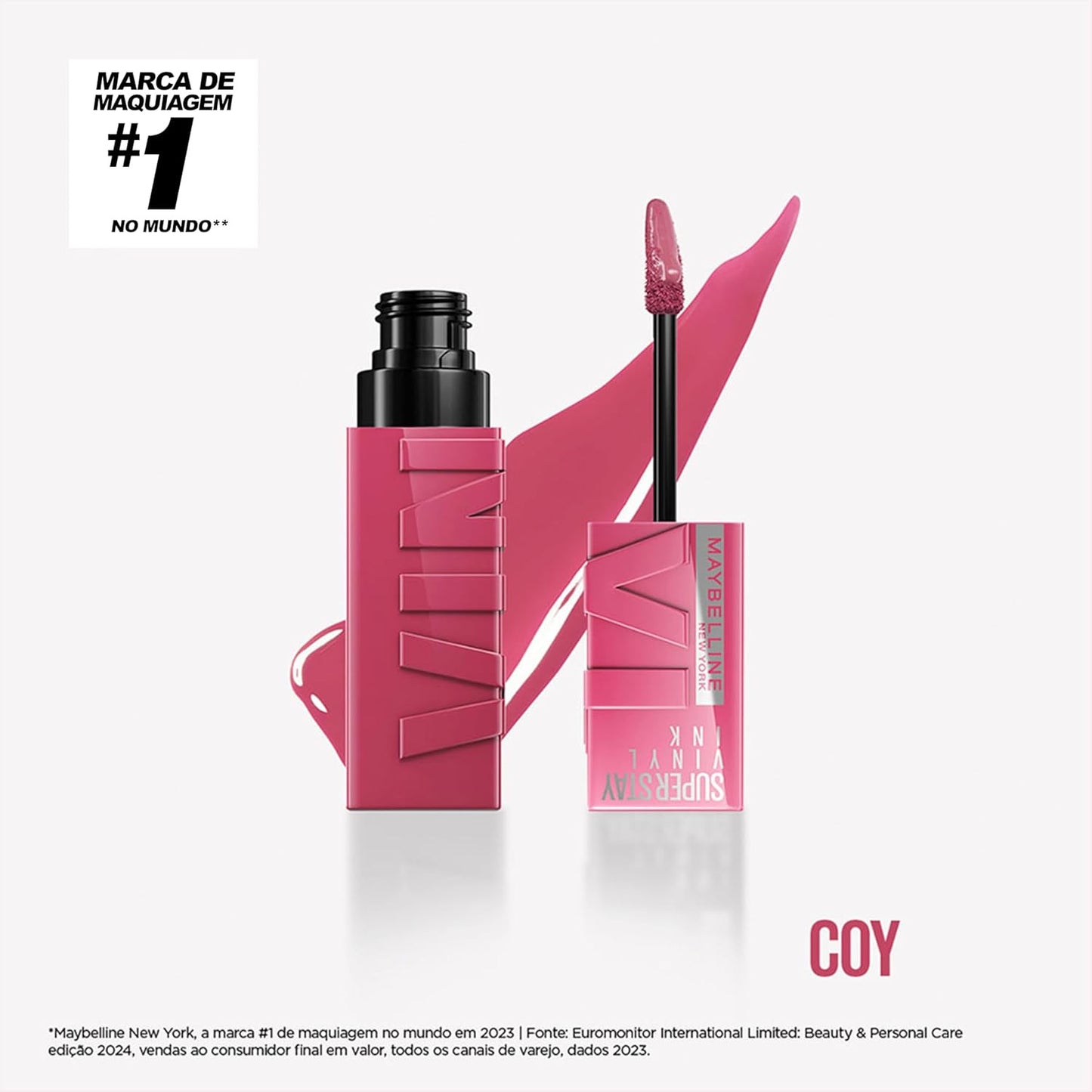 Super Stay Vinyl Ink Longwear No-Budge Liquid Lipcolor Makeup, Highly Pigmented