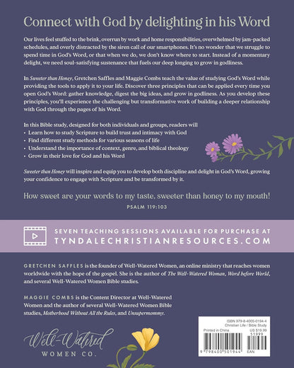 Sweeter than Honey: a Bible Study on Enjoying God in His Word