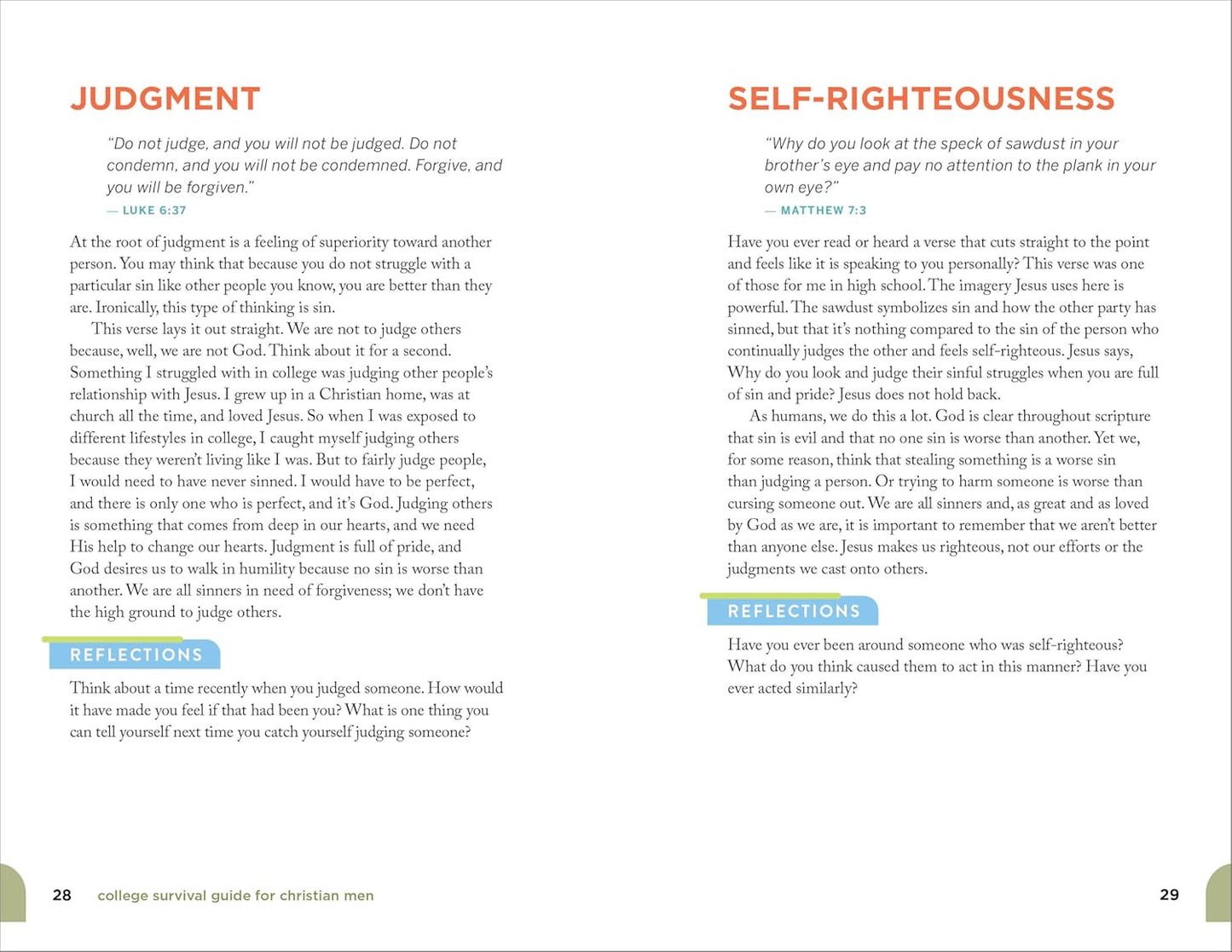 The College Survival Guide for Christian Men: 5-Minute Devotions for Strength, R