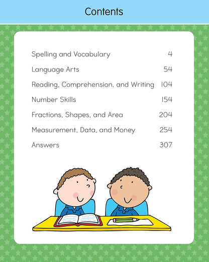 3Rd Grade BIG Workbook All Subjects for Kids 8 - 9 Includes 220+ Activities, Spe