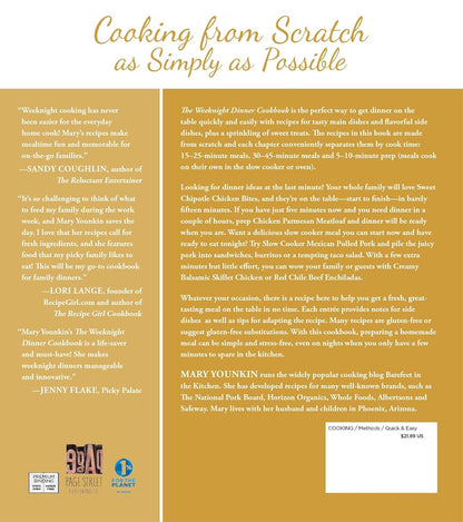 The Weeknight Dinner Cookbook: Simple Family-Friendly Recipes for Everyday Home