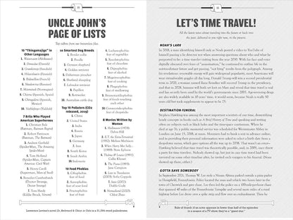 Uncle John'S Weird, Wonderful World Bathroom Reader: Scanning the Globe for Stra