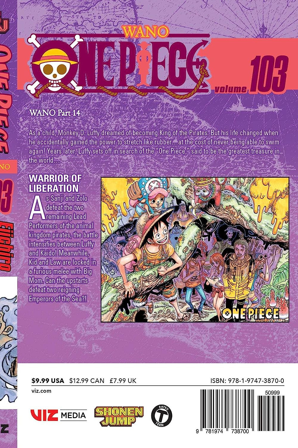 One Piece, Vol. 103