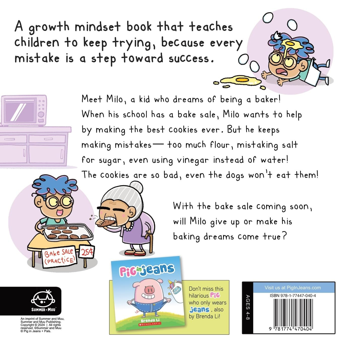 The Boy Who Makes a Million Mistakes: a Story about Growth Mindset for Kids to B
