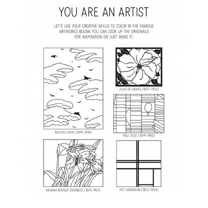 Out of Your Mind: a Journal and Coloring Book to Distract Your Anxious Mind (Anx