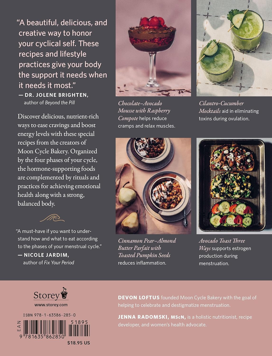 The Moon Cycle Cookbook: a Holistic Nutrition Guide for a Well-Balanced Menstrua