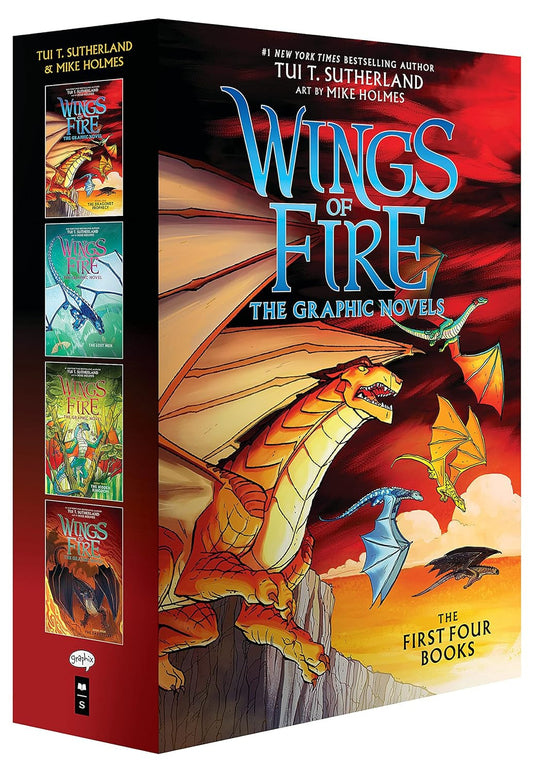 Wings of Fire #1-#4: a Graphic Novel Box Set (Wings of Fire Graphic Novels #1-#4