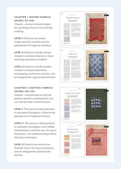The Mending Directory: 50 Modern Stitch Patterns for Visible Repairs (Landauer)