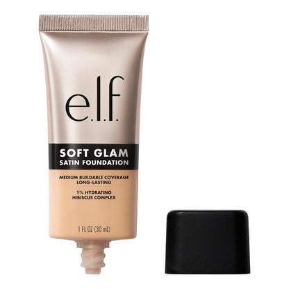 Soft Glam Foundation, Medium Coverage, Long-Lasting & Buildable Foundation for a