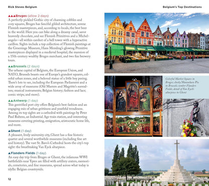 Rick Steves Belgium: Bruges, Brussels, Antwerp & Ghent (Rick Steves Travel Guide