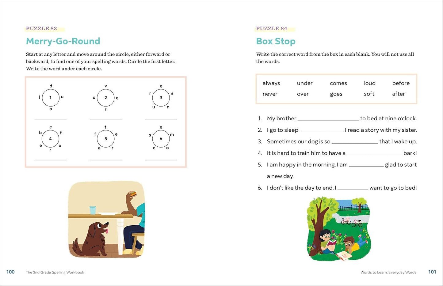 The 2Nd Grade Spelling Workbook: 95+ Games and Puzzles to Improve Spelling Skill