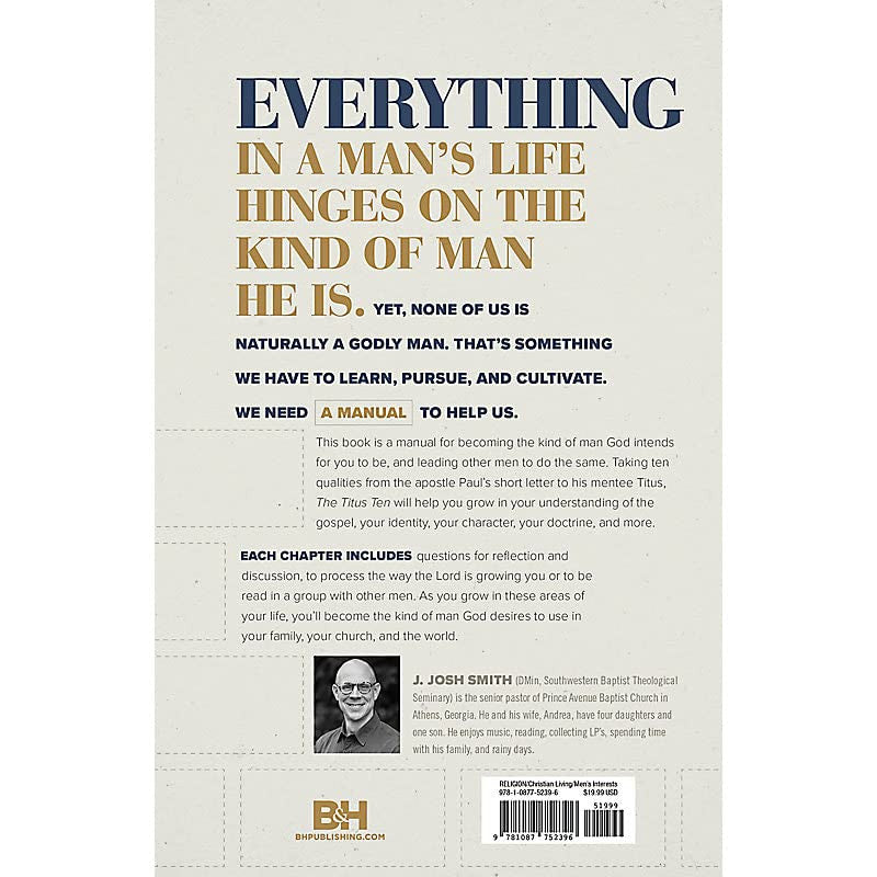 The Titus Ten: Foundations for Godly Manhood