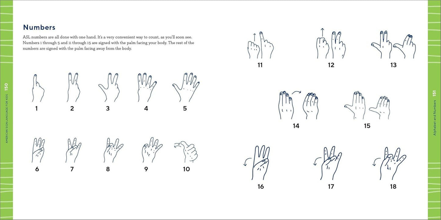 American Sign Language for Kids: 101 Easy Signs for Nonverbal Communication