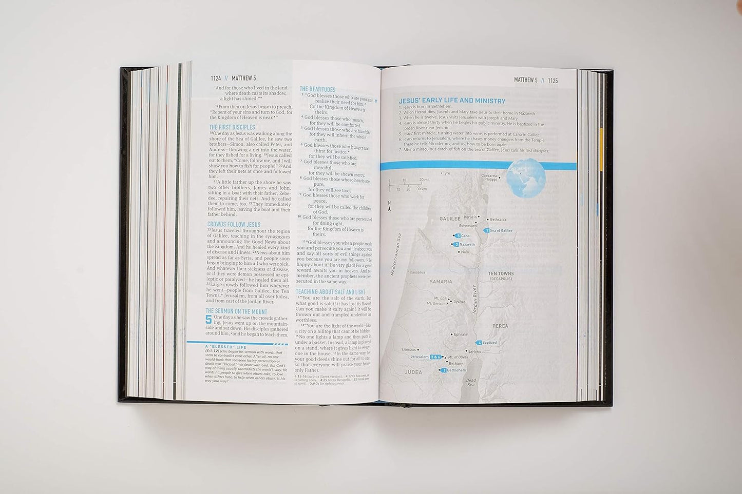 New Believer'S Bible NLT (Softcover): First Steps for New Christians