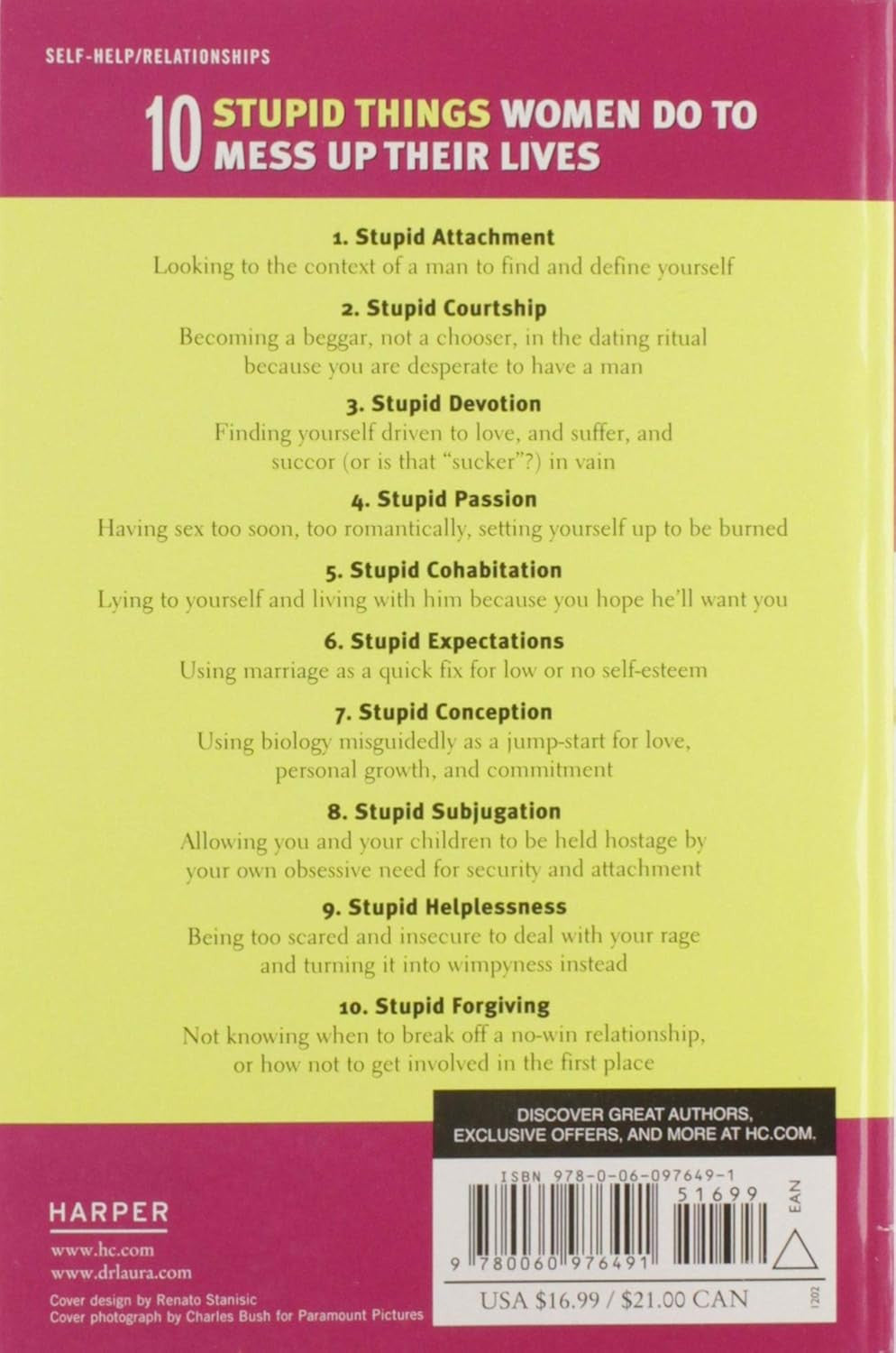 Ten Stupid Things Women Do to Mess up Their Lives