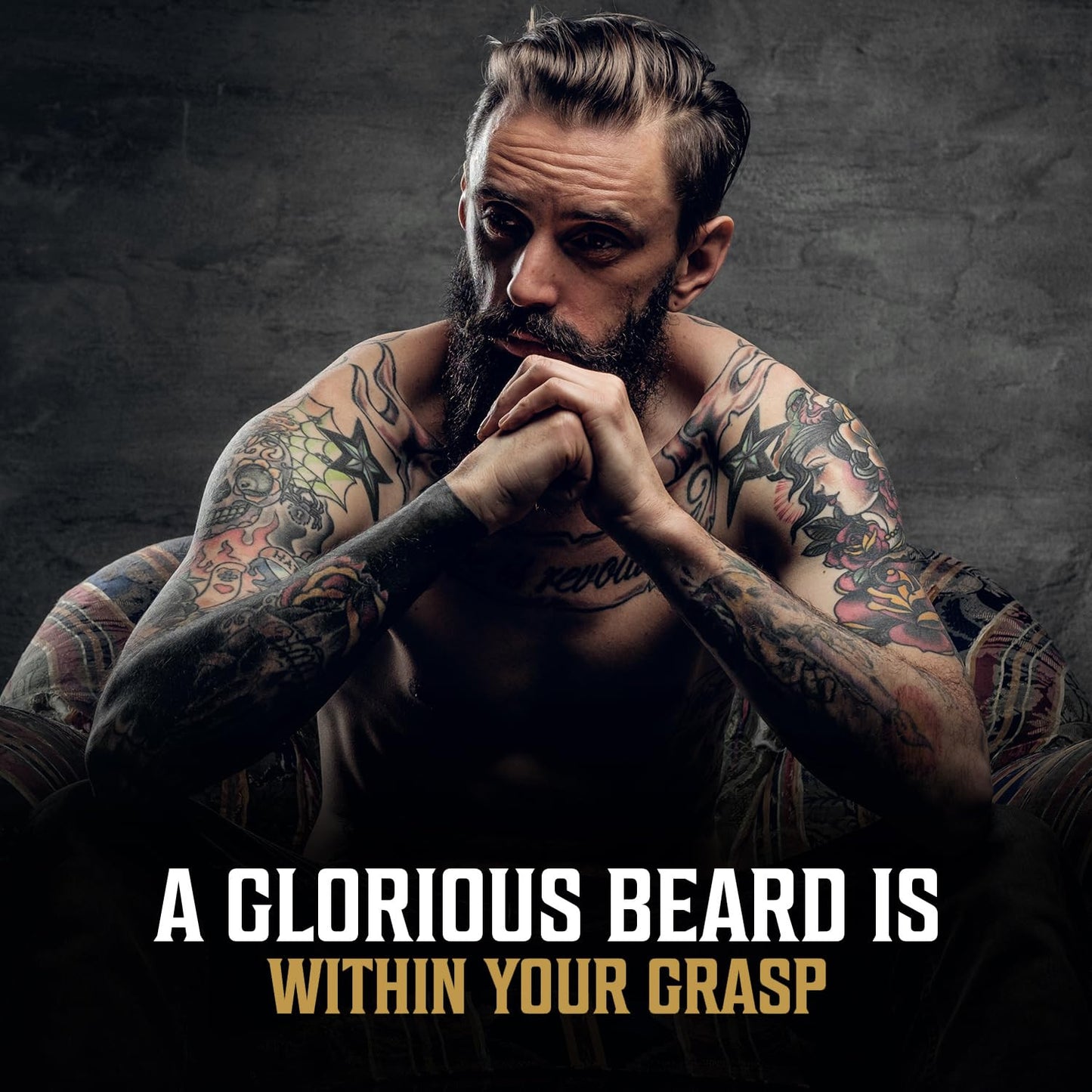 Men'S Beard Oil - Natural Argan and Jojoba Blend, Softens and Strengthens Facial