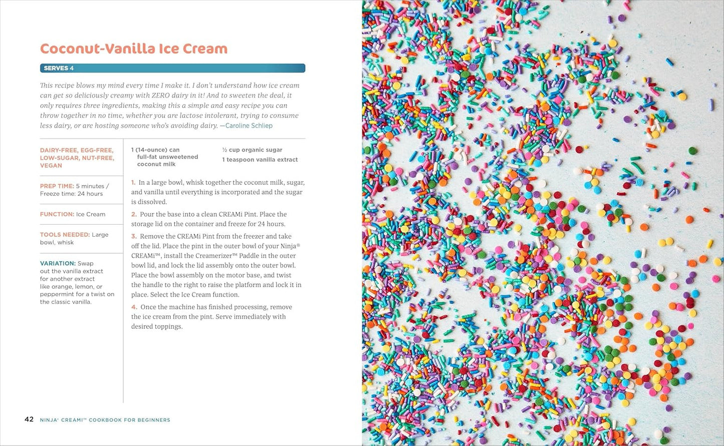 Ninja Creami Cookbook for Beginners (Ninja Cookbooks)