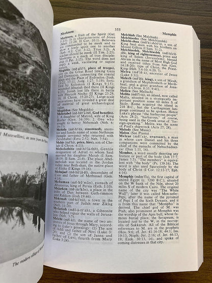 Zondervan Compact Bible Dictionary: A-To-Z Pocket Dictionary with over 5,000 Ent