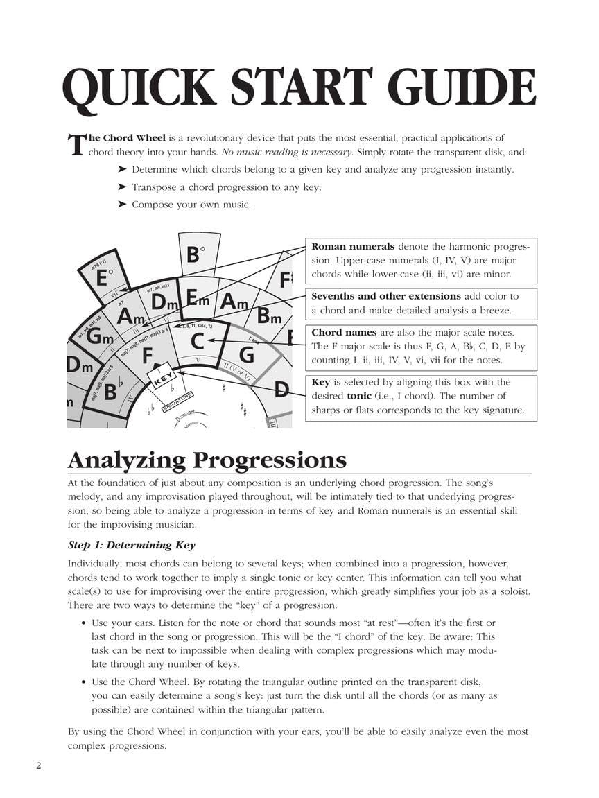 The Chord Wheel: the Ultimate Tool for All Musicians | Music Theory Learning Too