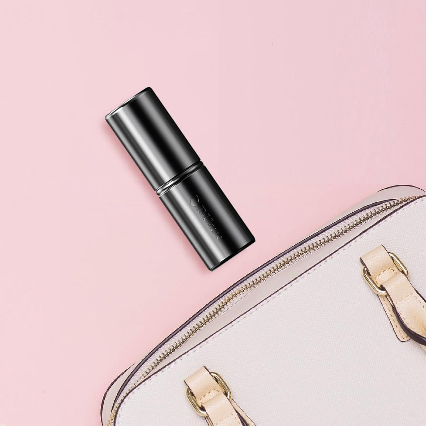 Retractable Foundation Self Tanner Brush Flat Top Kabuki Brush for Liquid, Cream