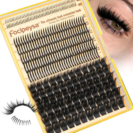 200D Lash Extensions with Bottom Lash Volume Eyelash Extensions 12-18Mm DIY Eyel