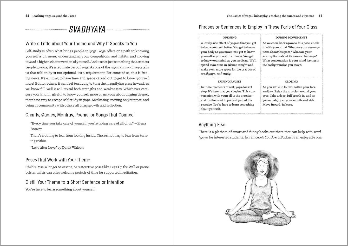 Teaching Yoga beyond the Poses: a Practical Workbook for Integrating Themes, Ide