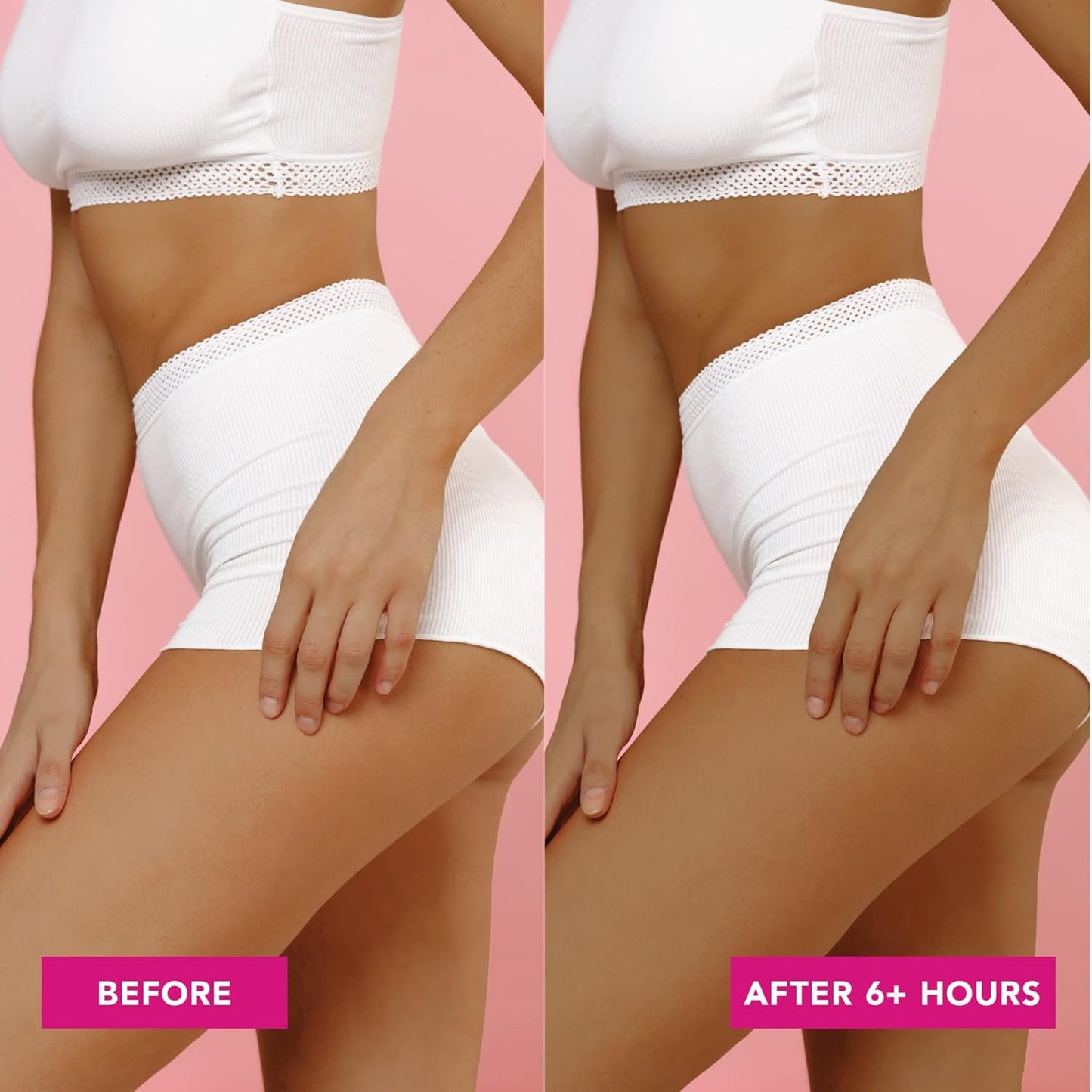 Natural Glow Instant Sun Body Mousse, Self Tanner for Deep Bronze Tan, Sunless T