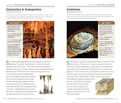 National Geographic Pocket Guide to Rocks and Minerals of North America (Pocket