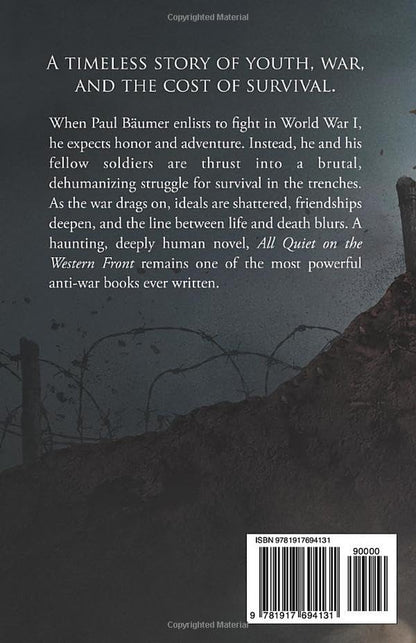 All Quiet on the Western Front (Annotated): Classic War Novel with Study Guide: