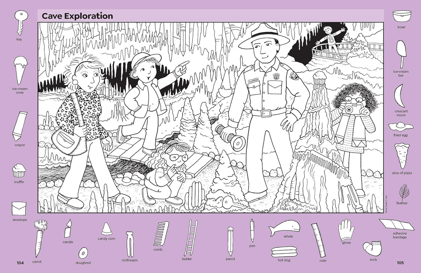 Travel Puzzles: Kids Travel Activity Book with over 100 Hidden Picture Puzzles,