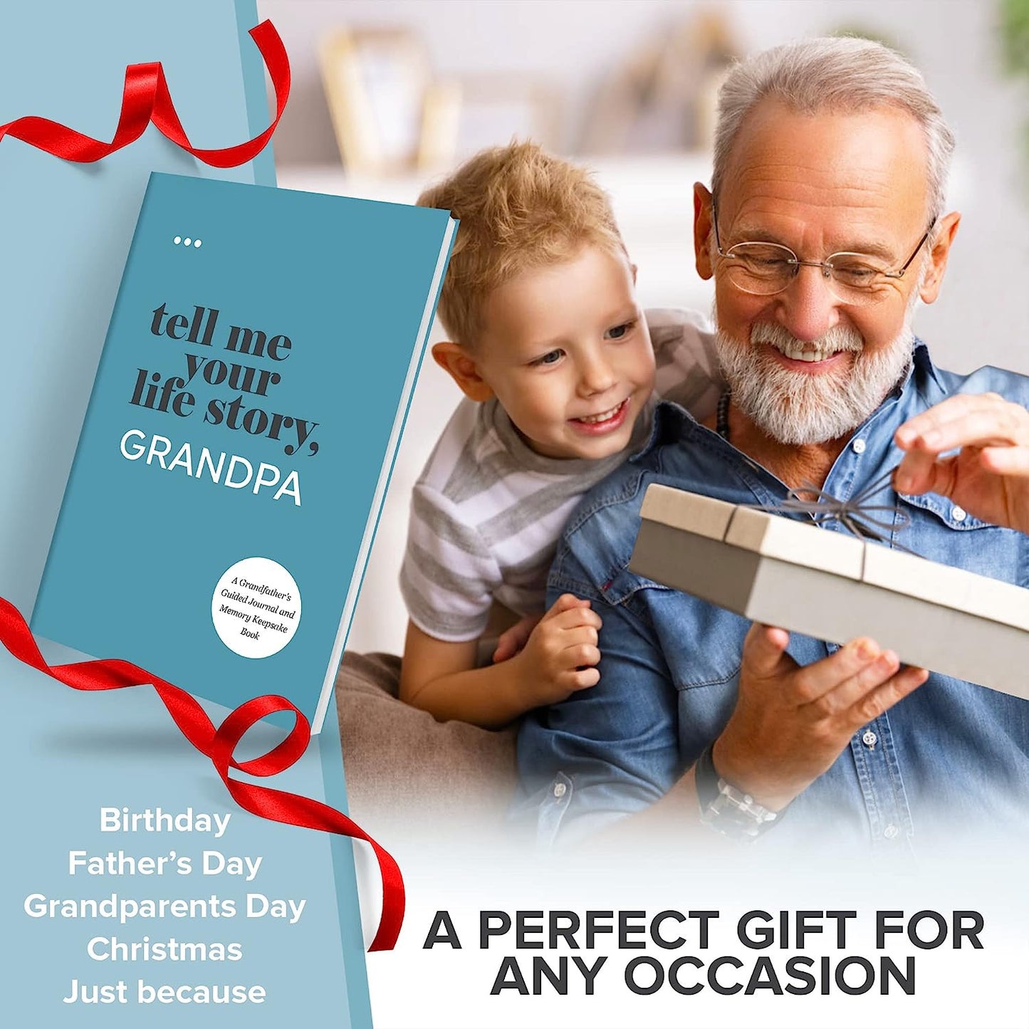 Tell Me Your Life Story, Grandpa: a Grandfather’S Guided Journal and Memory Keep