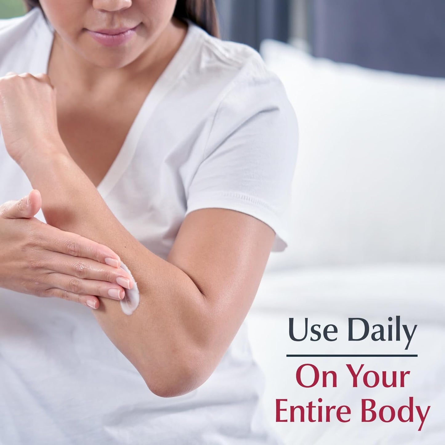 Advanced Repair Body Cream for Very Dry Skin, Fragrance Free Daily Body Moisturi