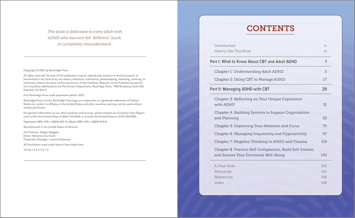The CBT Workbook for Adult ADHD: Evidence-Based Exercises to Improve Your Focus,