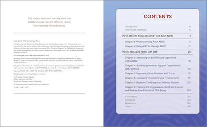 The CBT Workbook for Adult ADHD: Evidence-Based Exercises to Improve Your Focus,