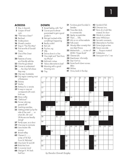 The New York Times Easy Crossword Puzzle Omnibus Volume 15: 200 Solvable Puzzles
