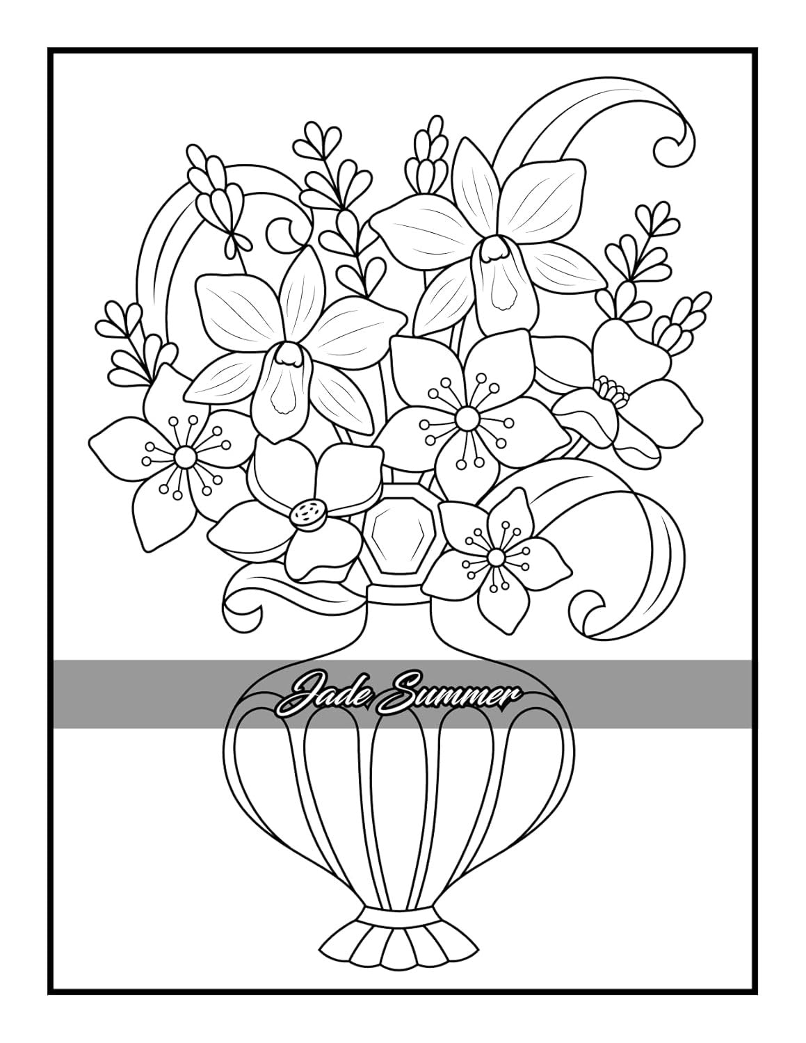 100 Flowers: an Adult Coloring Book with Bouquets, Wreaths, Swirls, Patterns, De