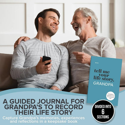 Tell Me Your Life Story, Grandpa: a Grandfather’S Guided Journal and Memory Keep