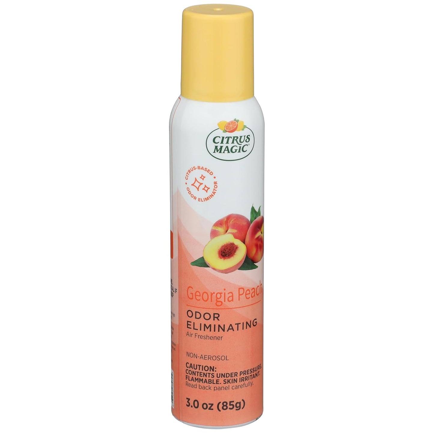 Odor Eliminating Air Freshener Spray, Georgia Peach, 3-Ounce, Pack of 3