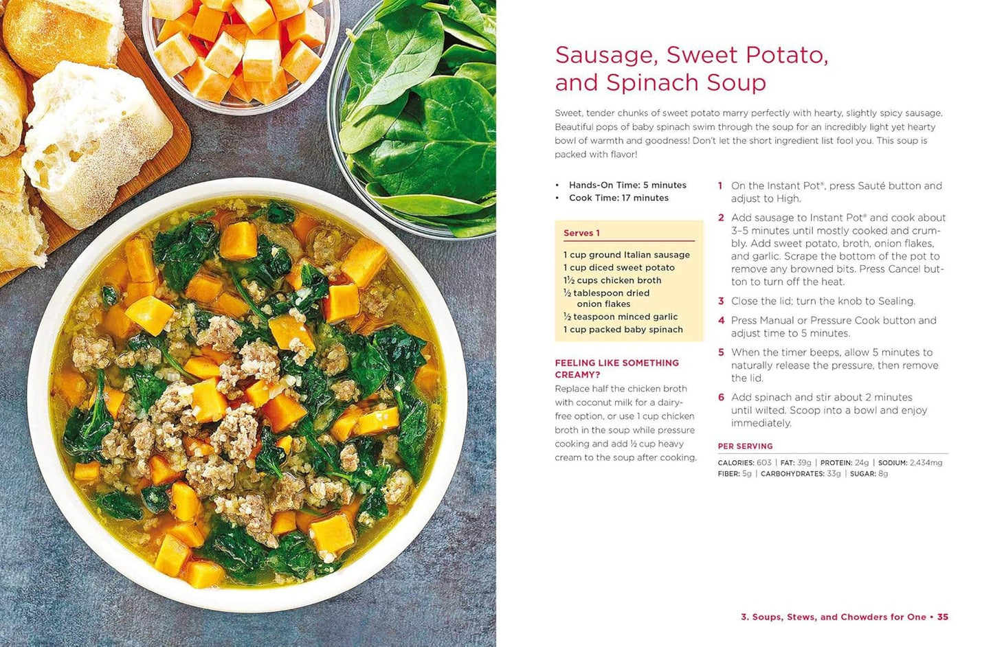 The "I Love My Instant Pot®" Cooking for One Recipe Book: from Chicken and Wild