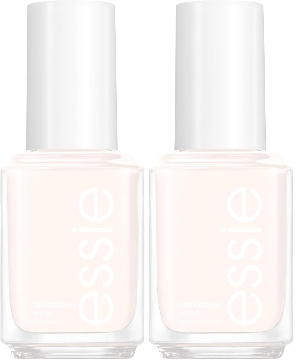 Nail Polish, Glossy Shine Sheer White, Marshmallow, 0.46 Ounce (Pack of 2)