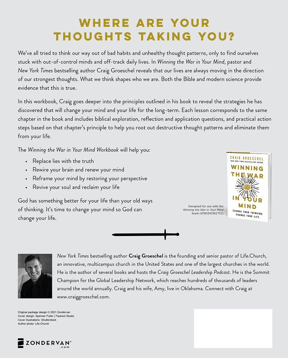 Winning the War in Your Mind Workbook: Change Your Thinking, Change Your Life