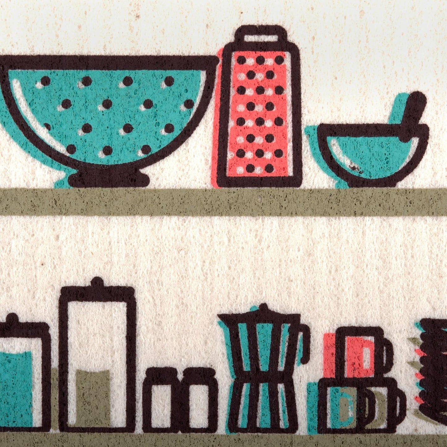 Swedish Dishcloths for Kitchen & Cleaning, Reusable, Machine Washable & Dishwash