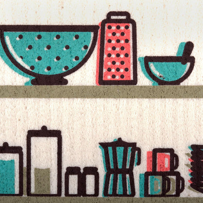 Swedish Dishcloths for Kitchen & Cleaning, Reusable, Machine Washable & Dishwash