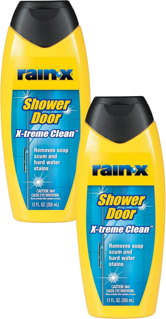 630544 X-Treme Clean Shower Door Cleaner, 12 Fl. Oz, Formulated to Glass Doors -
