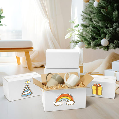 30 Pack Small Shipping Boxes Assorted Sizes, 10X7X5 & 11X6X6 15 PCS Each Small B