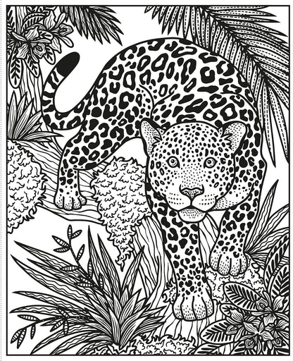 Wild Animals Magic Painting Book (Magic Painting Books)