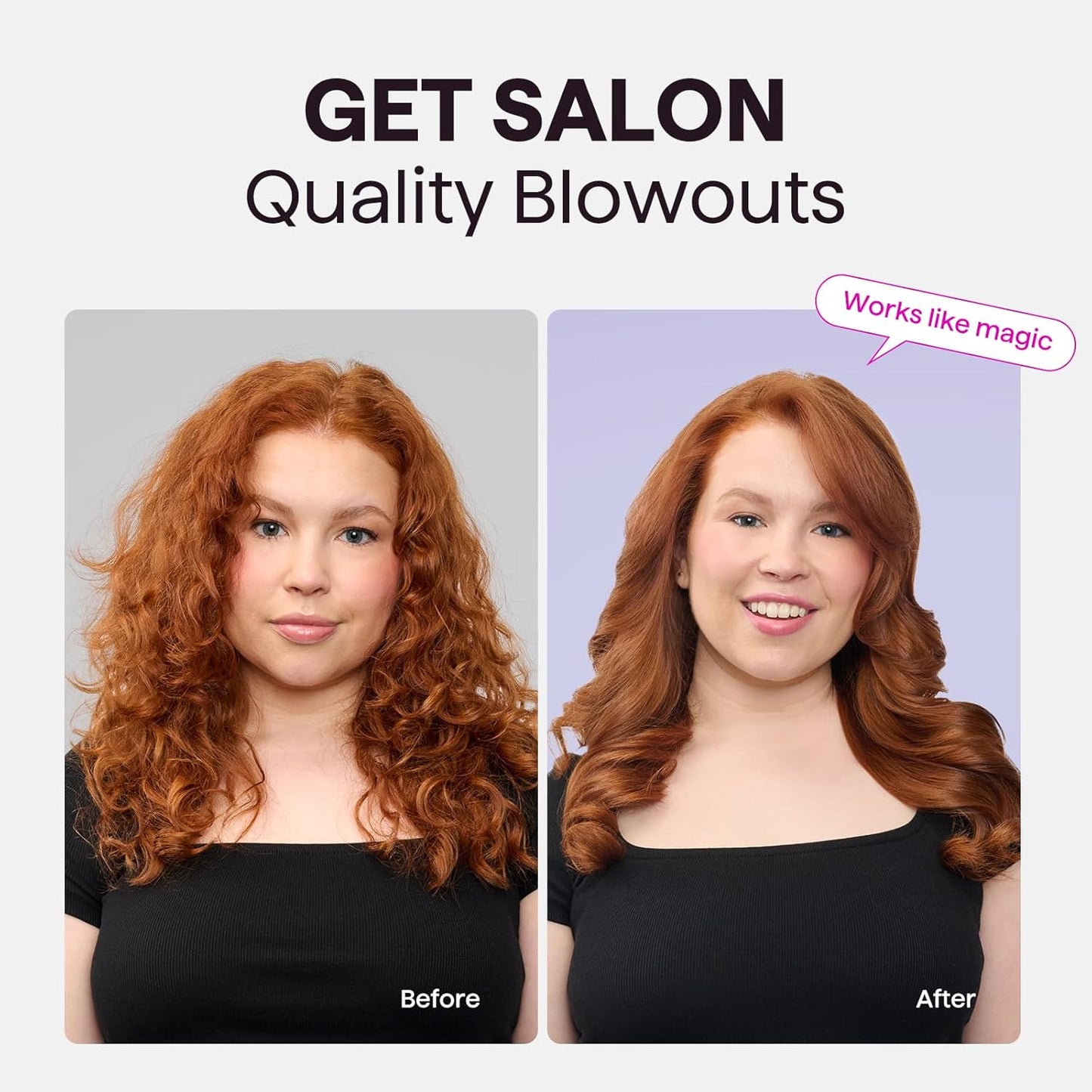 Thermal Brush, 1.5 Inch Blowout Express Ionic Thermal round Brush Creates Blowou