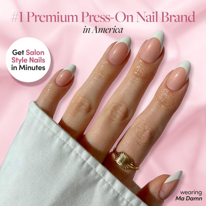 Super Strong Brush on Nail Glue | Brush Tip Applicator, Mess Free, Travel Friend