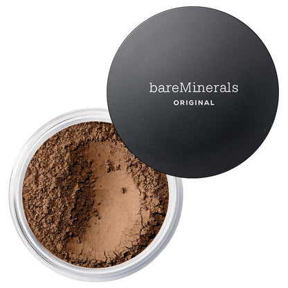 Original Loose Powder Foundation SPF 15, Clean Mineral Powder Face Makeup, Sheer