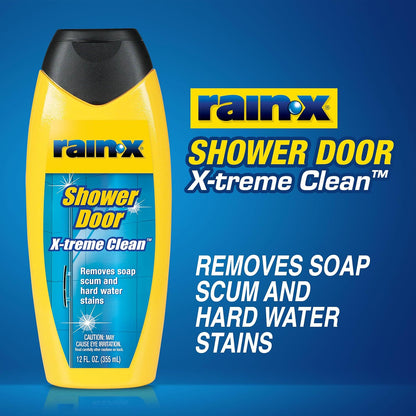 630544 X-Treme Clean Shower Door Cleaner, 12 Fl. Oz, Formulated to Glass Doors -